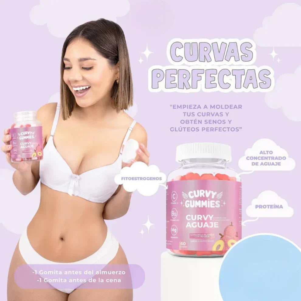 💖 Curvy Gummies🌸 – Realza tus curvas naturalmente🍑