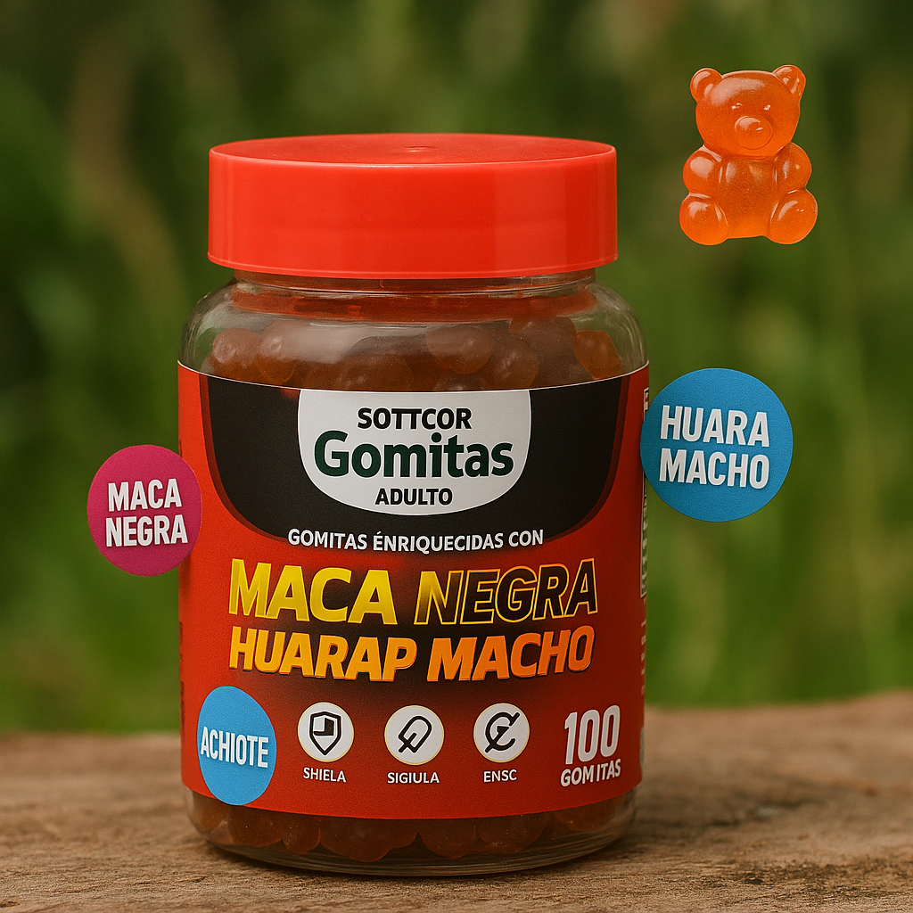 Gomitas Maca Negra + Huanarpo Macho⚡️🔥