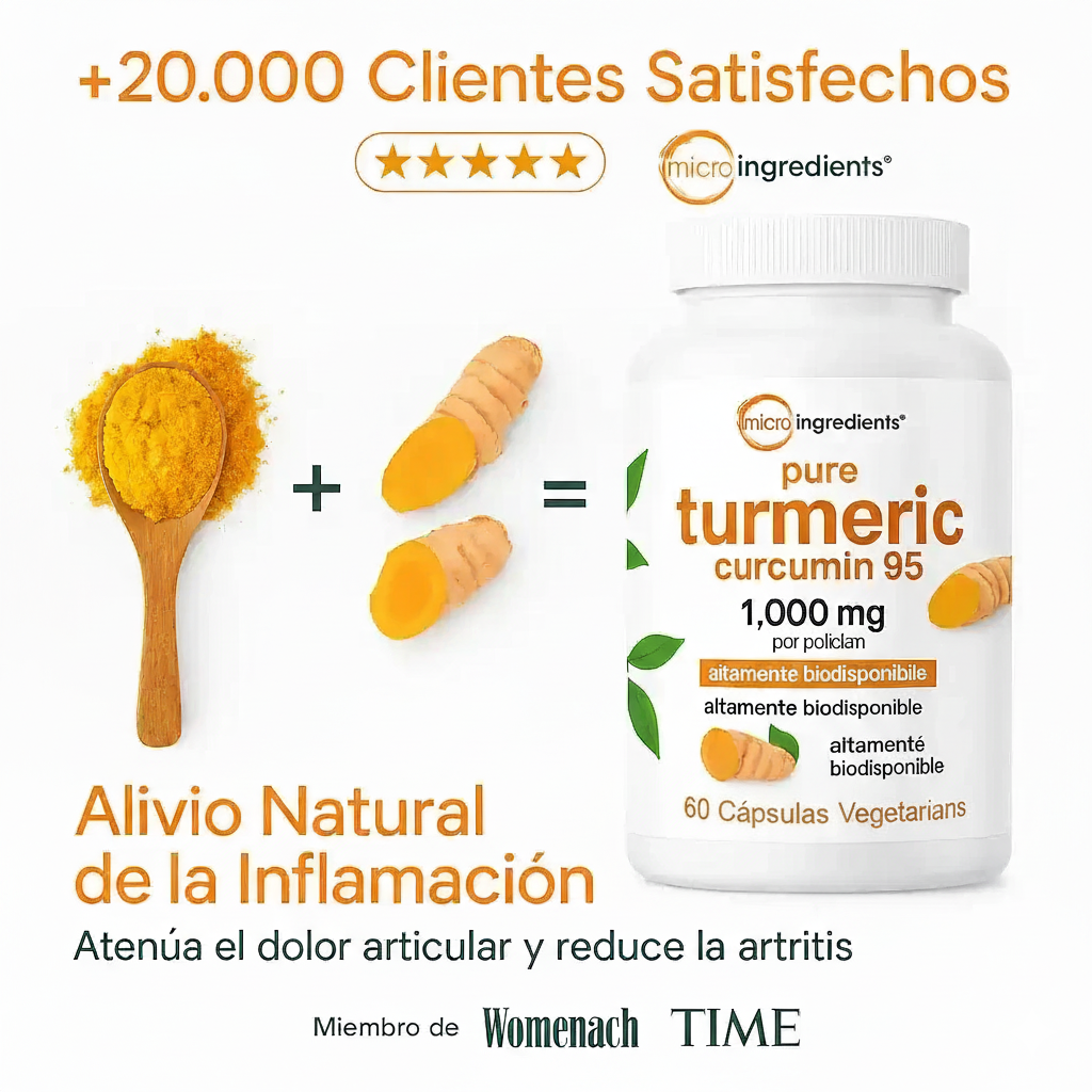 💛 Turmeric™ – Cúrcuma estandarizada al 95% 🌞💫