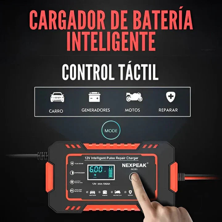 SmartCharge™ ⚙️ - Carga rápida y protección total (12V - 6A)⚡🔥