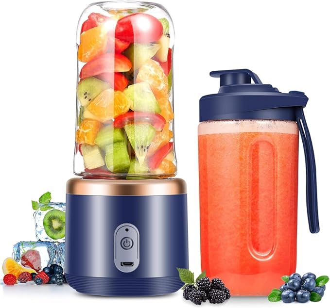 BlendGo™ - Prepara tus batidos favoritos y llévalos a donde quieras. 🚀🥤